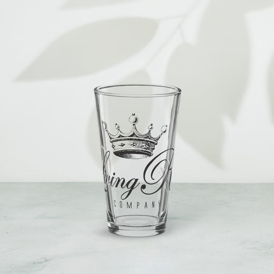 Shaker pint glass